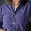 Camisa Dryflex morado FOR3359 — detalle de tela
