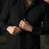 Camisa Dryflex Force negro FOR3360 — vista lateral