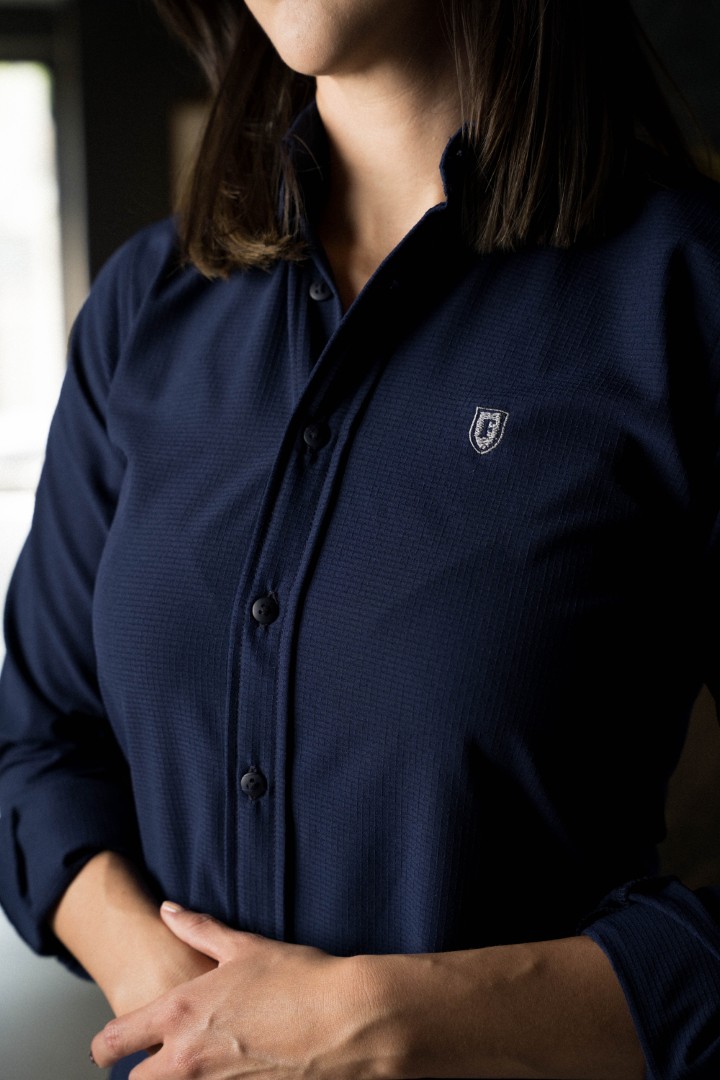 Camisa Dryflex Force azul marino FOR3363 — vista alternativa