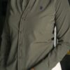 Camisa Dryflex Force verde militar FOR3365 — detalle de tela