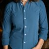 Camisa Dryflex Force azul zafiro FOR3367 — detalle de tela