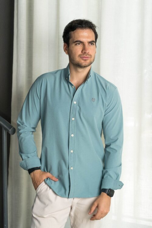 Camisa Dryflex Jade FOR3404 — vista frontal