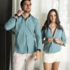 Camisa Dryflex Jade FOR3404 — detalle de tela