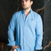 Camisa Dryflex Baby Blue FOR3406 — vista frontal
