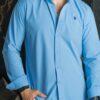 Camisa Dryflex Baby Blue FOR3406 — vista lateral