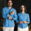 Camisa Dryflex Baby Blue FOR3406 — detalle de tela