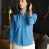 Camisa Dryflex celeste FOR3407 — vista frontal