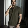 Camisa Dryflex de manga corta Verde Militar | FOR3225