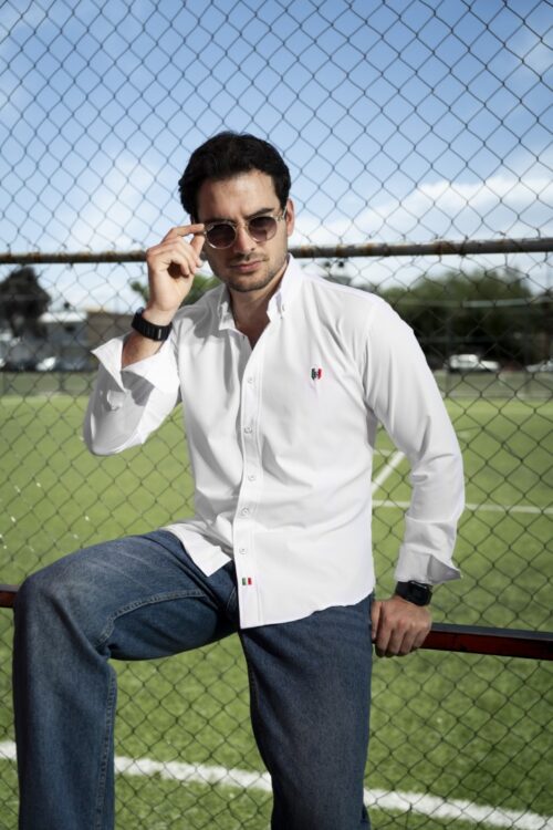 Camisa Dryflex Blanca World Cup FOR3422 — vista posterior