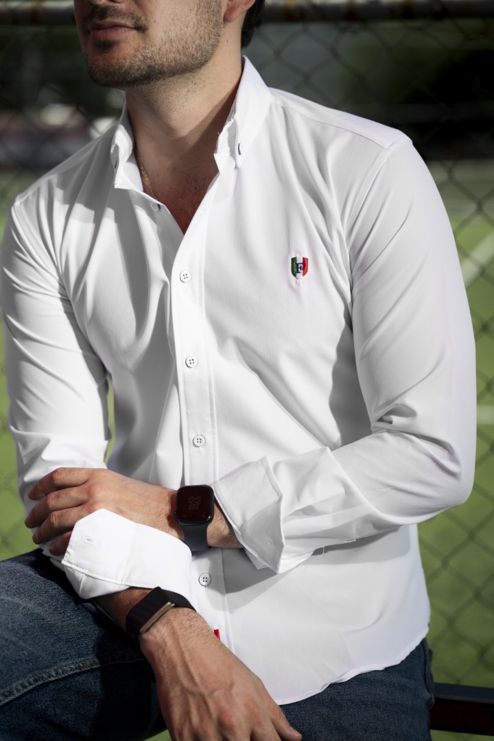 Camisa Dryflex Blanca World Cup FOR3422 — detalle