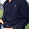 Camisa Dryflex Azul Marino World Cup FOR3426 — vista frontal