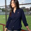Camisa Dryflex Azul Marino World Cup FOR3427 — vista frontal