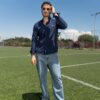 Camisa Dryflex azul marino World Cup FOR3428 — vista posterior