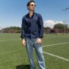 Camisa Dryflex azul marino World Cup FOR3428 — detalle