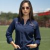 Camisa Dryflex Azul Marino World Cup FOR3429 — vista frontal