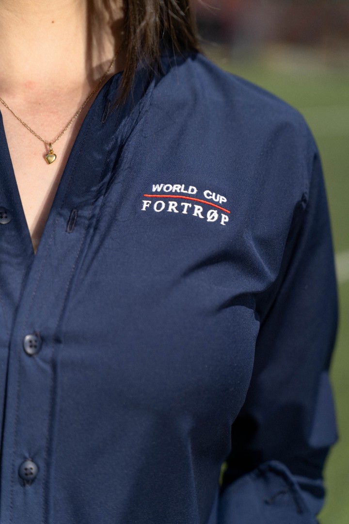 Camisa Dryflex Azul Marino World Cup FOR3429 — vista posterior