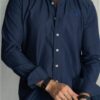 Camisa básica Azul Marino | FOR3444 - Imagen 3