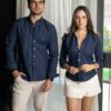 Camisa básica Azul Marino | FOR3444 - Imagen 6