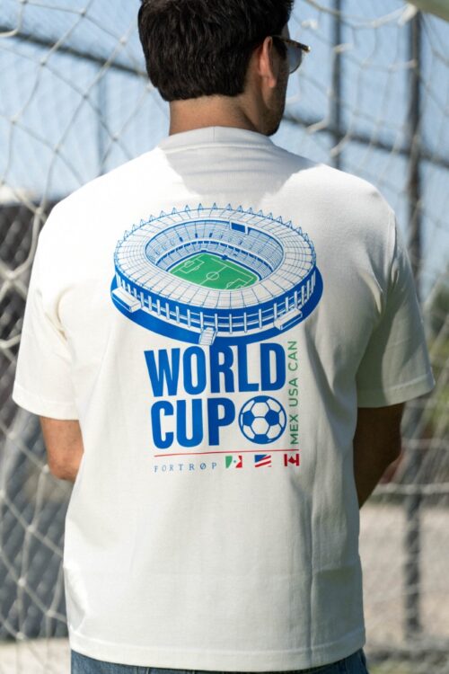 Alternative view of Playera Oversize Hueso World Cup | OV5011