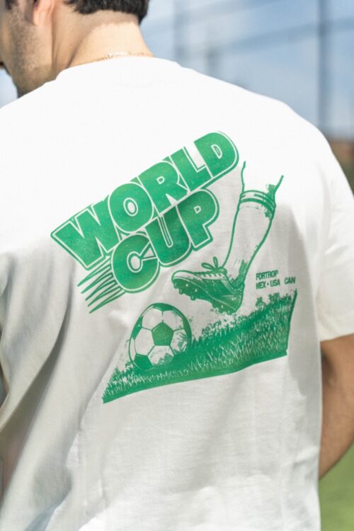 Alternative view of Playera Oversize Hueso World Cup | OV5012
