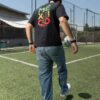 Playera Oversize Negra World Cup OV5013 — vista posterior