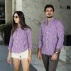 Camisas de Mini Cuadros Rojo, Marino FOR3266 y FOR3267 — ambos modelos (4)