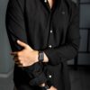 Camisa básica negro | FOR3440 - Imagen 4