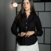 Camisa básica negra | FOR3441 - Imagen 2