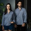 Camisa de cuadros azul y marino | FOR3450 - Imagen 6