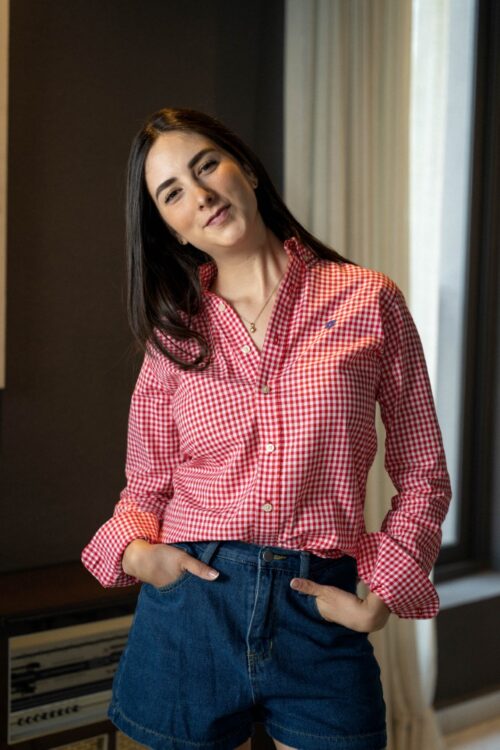 Camisa de cuadros rojo | FOR3453