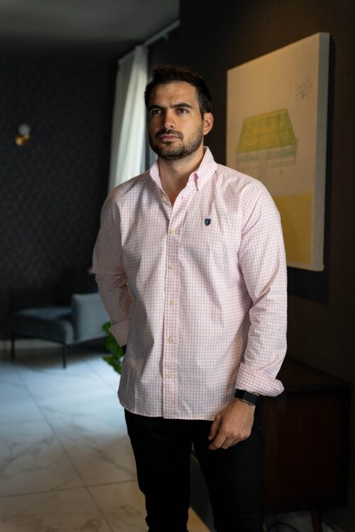 Camisa cuadros rosa | FOR3454