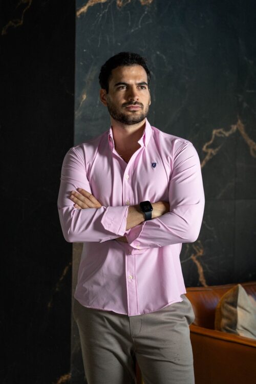 Camisa Dryflex rosa | FOR3430