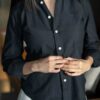 Camisa básica negra | FOR3459 - Imagen 3
