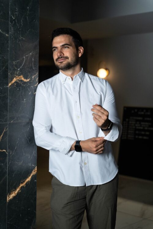 Camisa básica blanca | FOR3460