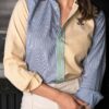 Camisa de rayas amarillo | FOR3463 - Imagen 4