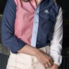 Camisa de combinaciones marino, rosa, cielo y blanco | FOR3477 - Imagen 4
