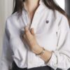 Camisa básica hueso | FOR3485 - Imagen 4