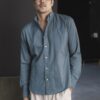 Camisa básica azul | FOR3486 - Imagen 2