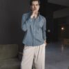 Camisa básica azul | FOR3486 - Imagen 6
