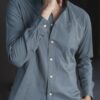 Camisa básica azul | FOR3486 - Imagen 7