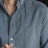 Camisa básica azul | FOR3486 - Imagen 8