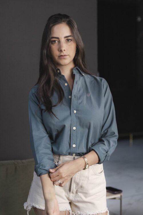 Camisa básica azul | FOR3487