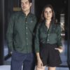 Camisa básica verde | FOR3489 - Imagen 5