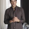 Camisa básica café | FOR3490