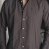 Camisa básica café | FOR3490 - Imagen 4
