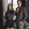 Camisa básica café | FOR3490 - Imagen 7