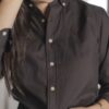 Camisa básica café | FOR3491 - Imagen 6