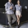 Camisa de cuadros azul y café | FOR3496 - Imagen 4